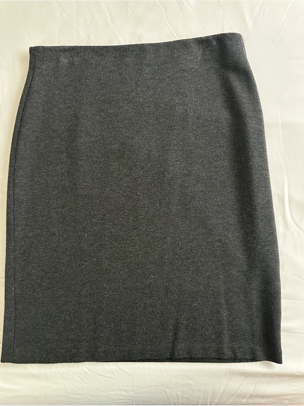 Philosophy High-Waist Pencil
Skirt in Charcoal